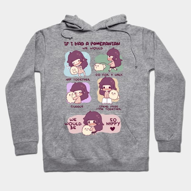 IF I HAD A POM Hoodie by Potaaties